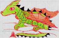 Lieber Drache - unser Maskottchen
